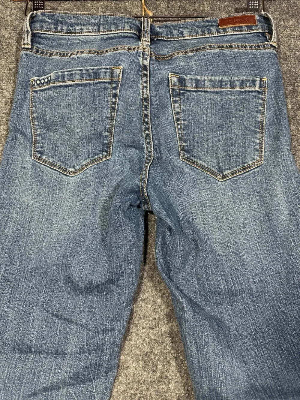 Blank NYC Jeans Womens 26 The Bond Mid Rise Skinny Distressed Cotton Stretch